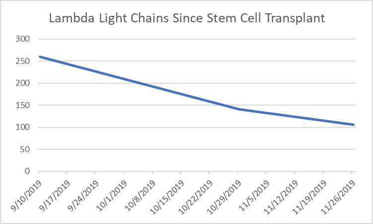 Lambda Light Chain Since Stem Cell Transplant