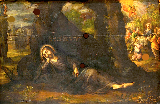 mexicosmurals: Pascual Pérez: The Temptations of Christ